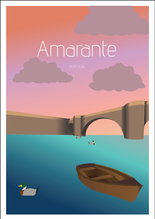 Affiche Amarante